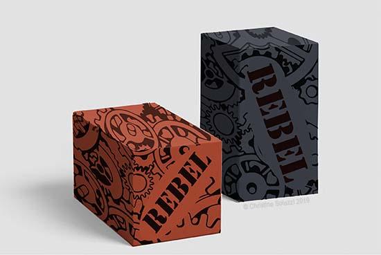 Creative Brand Land Christine Solazzi Archetype Outlaw Packaging 1 Creative Brand Land Christine Solazzi Archetype Outlaw Packaging 1