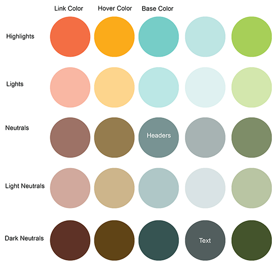 Creative Brand Land Color Palette Creative Brand Land Color Palette